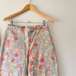 J. Jill | High-Rise Straight Leg Floral Pants